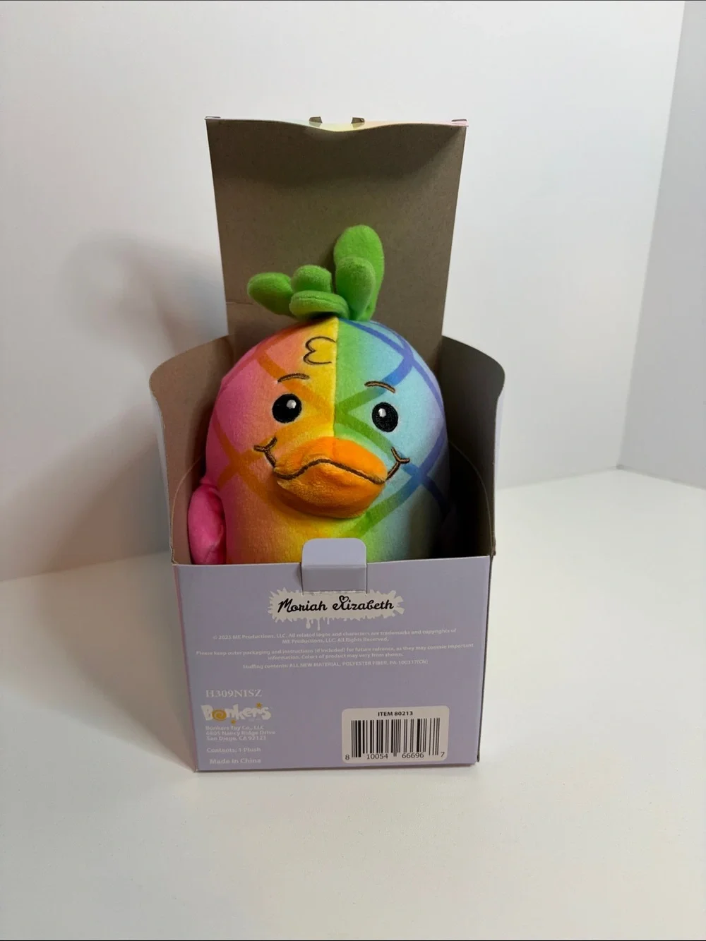 Moriah Elizabeth Color Splash Mini Mystery Plush - Pastel Rainbow Plush